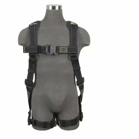 SAFEWAZE Arc Flash Full Body Harness: DE 1D, DE QC Chest/Legs PRO61